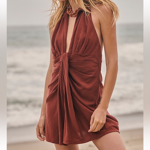 Free people “in her element” dress - EUC - L - stone cold - Picture 2 of 5